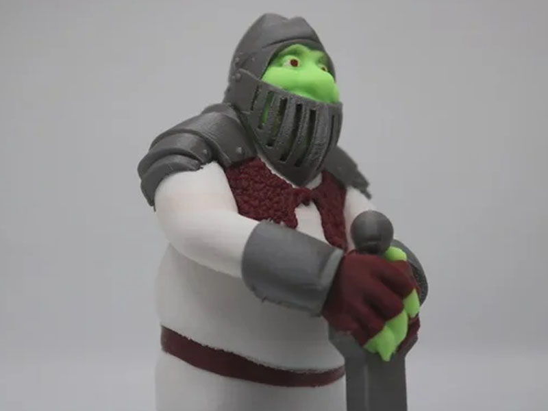 穿盔甲的史莱克3D打印模型免费STL文件下载-深圳市博易特智能科技有限公司